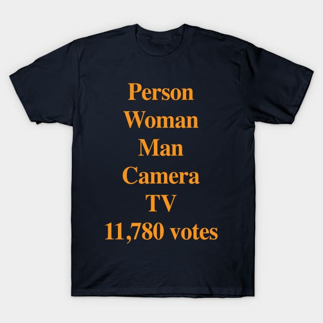 Person Woman Man Camera TV 11,780 Votes T-Shirt by EliseDesigns